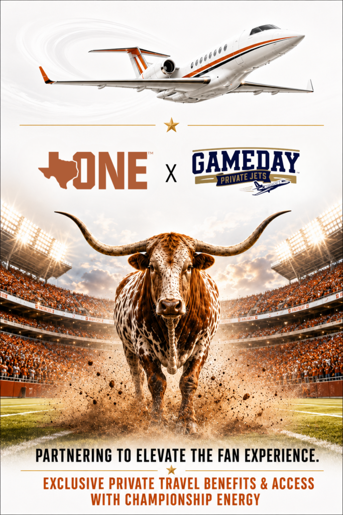 Texas One Game Day Private Jets Partnership