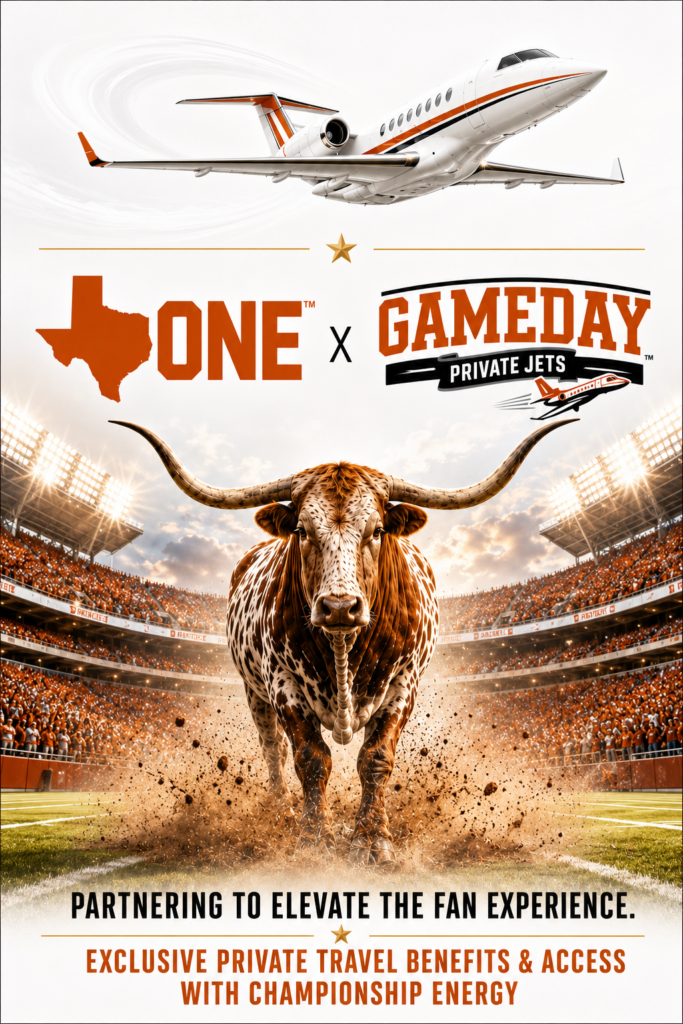 Texas One Game Day Private Jets Partnership