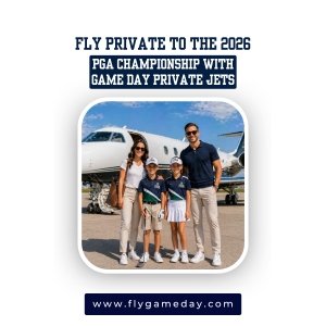 Fly Private to the 2026 PGA Championship with Game Day Private Jets