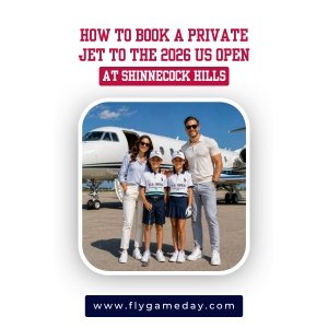 How to Book a Private Jet to the 2026 US Open at Shinnecock Hills
